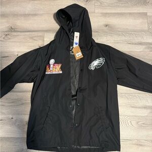 Mitchell and Ness Philadelphia Eagles Super Bowl Windbreaker